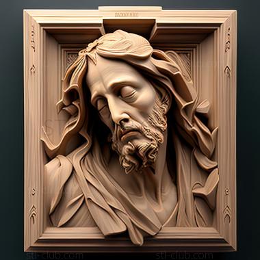 3D model st jesus (STL)